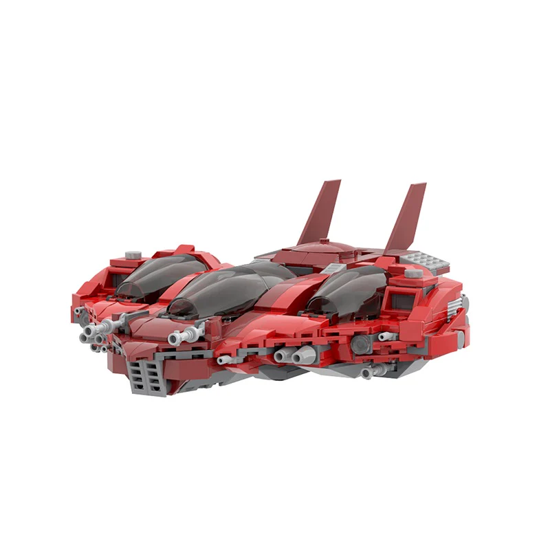GOBRICKS MOC 146932 Pata'Herz-class exploration craft - YWOBB