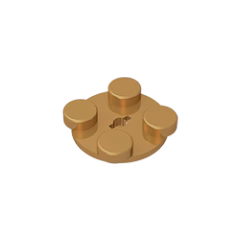 GOBRICKS GDS-948 Turntable 2 x 2 Plate, Top - YWOBB