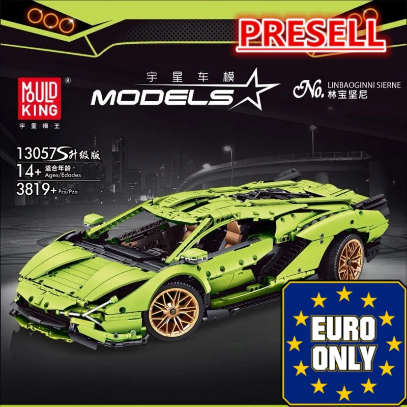 Mould King 13057S RC 1:8 Linbaoginni Sierne OVP EU Warehouse Version - YWOBB