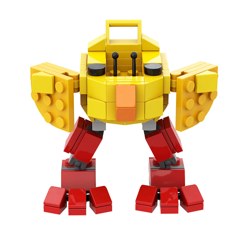 GOBRICKS MOC 143820 Easter Chick Mech - YWOBB