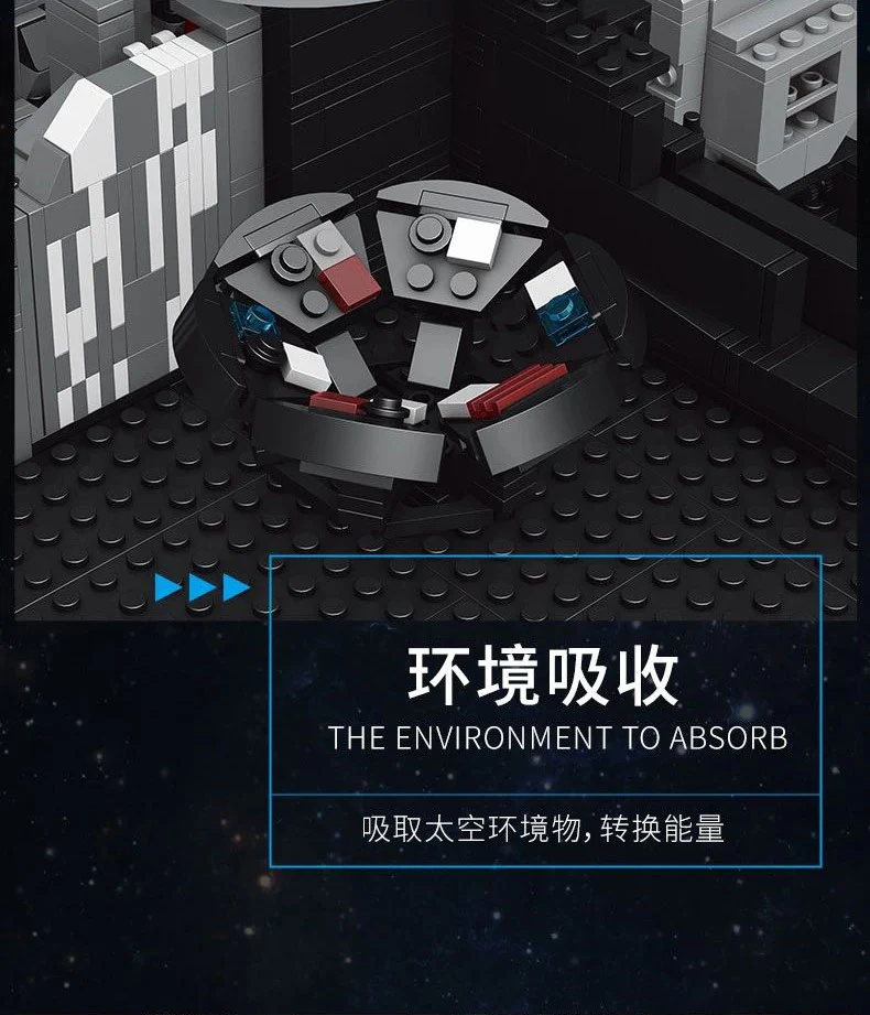 Mould King 21034 Death Star - YWOBB