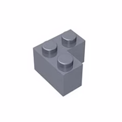 GOBRICKS GDS-572 Brick 2 x 2 Corner - YWOBB