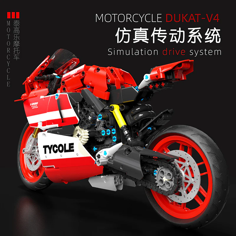 TGL T3043 Ducati Motorcycle - YWOBB