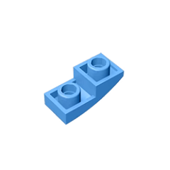 GOBRICKS GDS-795 Curved 2 x 1 Inverted - YWOBB