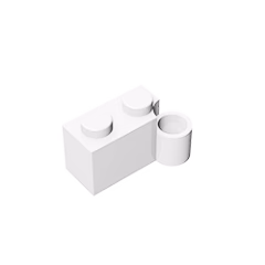 GOBRICKS GDS-809 Hinge Brick 1 x 4 Swivel Base - YWOBB
