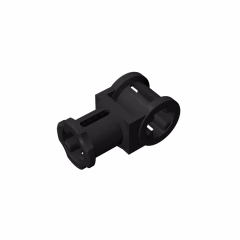 GOBRICKS GDS-931 Axle Connector with Axle Hole - YWOBB