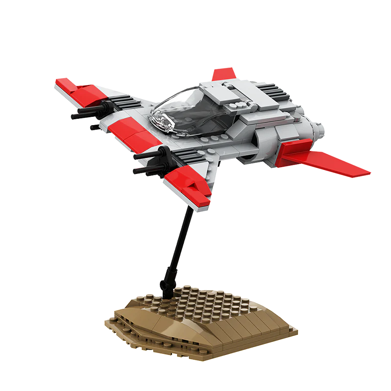 GOBRICKS MOC 140526 Mandalorian Season 3 Pirate Fighter - YWOBB