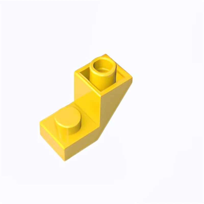 GOBRICKS GDS-90319 Slope Inverted 45 2 x 1 with 2/3 Cutout - YWOBB