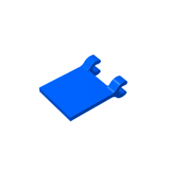 GOBRICKS GDS-1406 Flag 2 x 2 Square - YWOBB