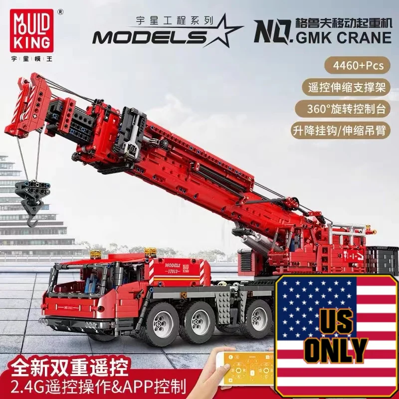 Mould King 17013 Grove GMK Crane OVP US Warehouse Version - YWOBB
