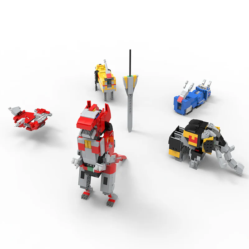 MOC C7833 Mighty Morphin Power Rangers - YWOBB
