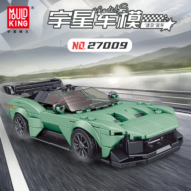 Mould King 27009 Mini Aston Martin Supercar - YWOBB