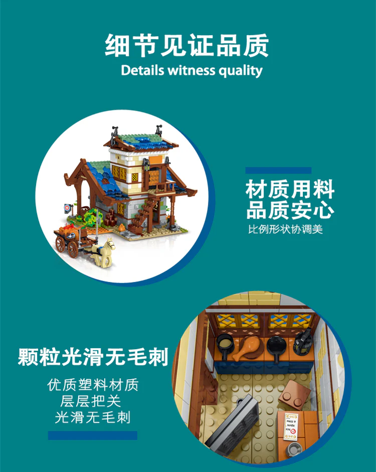 URGE 50102 Medievaltown Barn - YWOBB