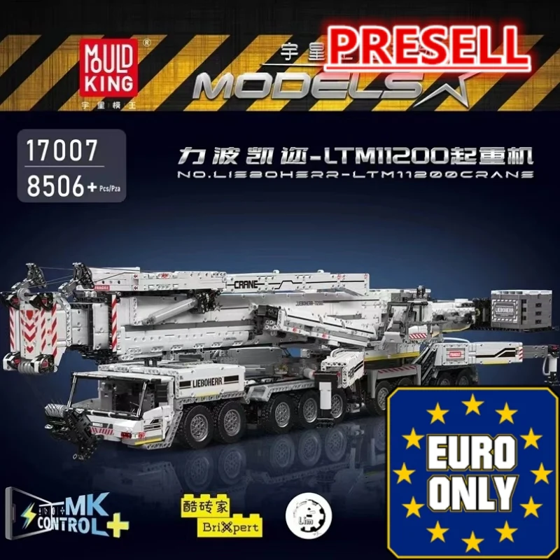 Mould King 17007 RC Liebherr LTM 11200 OVP EU Warehouse Version - YWOBB