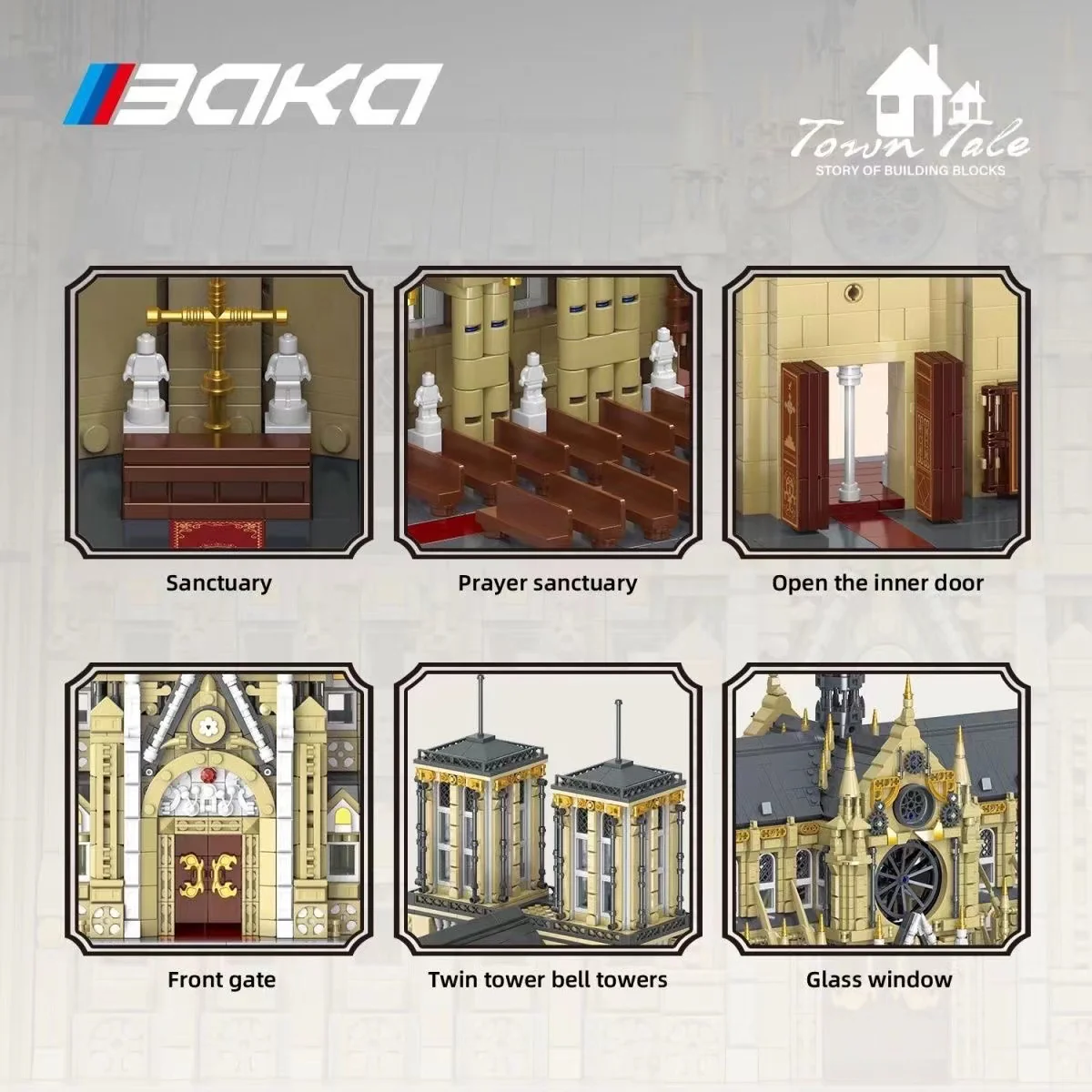 BAKA 33213 Notre Dame de Paris OVP EU Warehouse Version - YWOBB