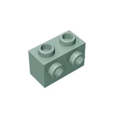 GOBRICKS GDS-634 Modified 1 x 2 with Studs on  Side - YWOBB