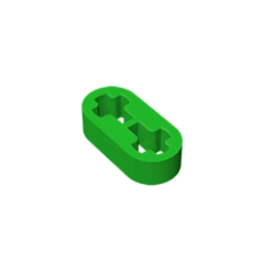 GOBRICKS GDS-688 Liftarm Thin 1 x 2 - Axle Holes - YWOBB