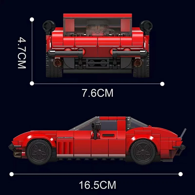 Mould King 27034 Corvete - YWOBB