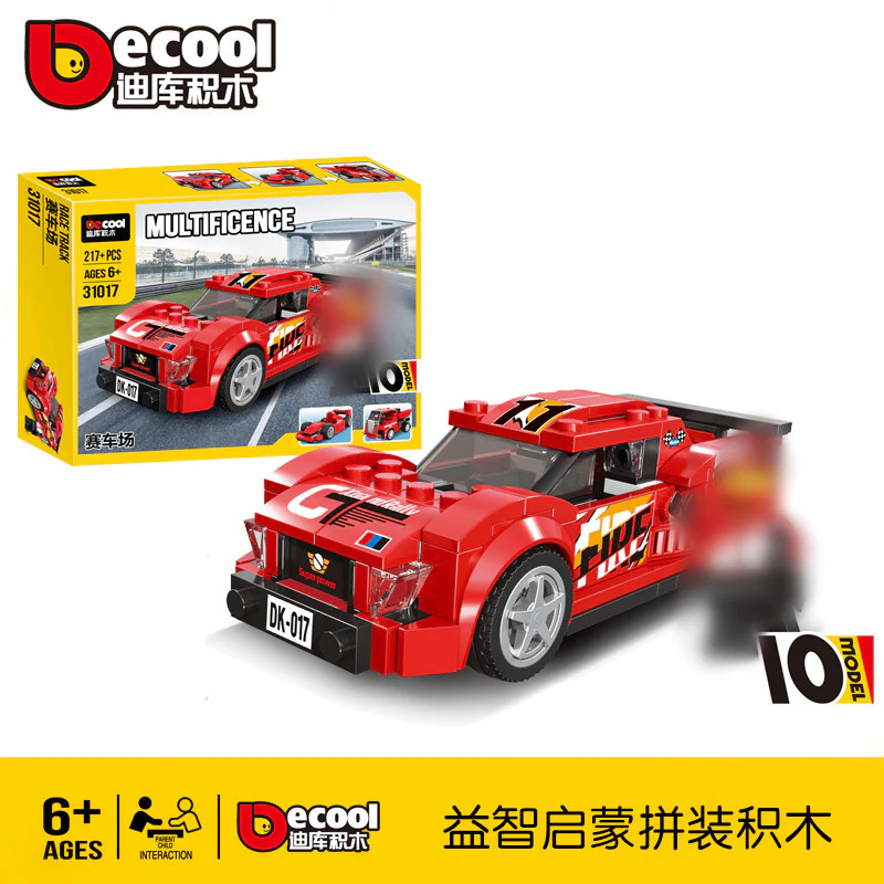 DECOOL 31017 Mini Racing Cars - YWOBB