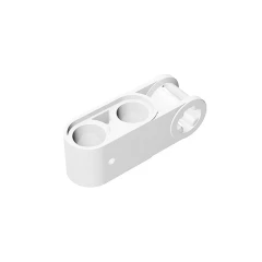 GOBRICKS GDS-936 Axle and Pin Connector Perpendicular 3L with 2 Pin Holes - YWOBB