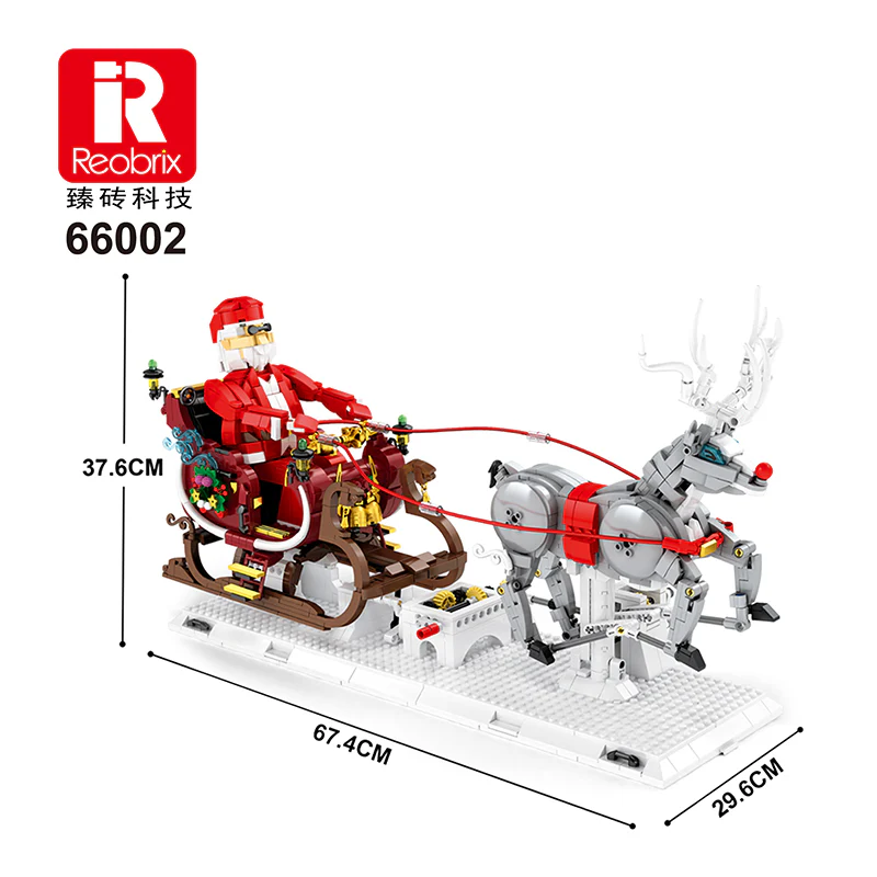 Reobrix 66002 Christmas sleigh - YWOBB