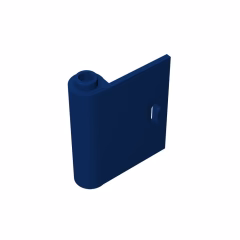 GOBRICKS GDS-1222 Door 1 x 3 x 3 Left - Open Between Top and Bottom Hinge - YWOBB