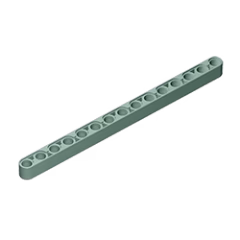 GOBRICKS GDS-668 Liftarm Thick 1 x 15 - YWOBB