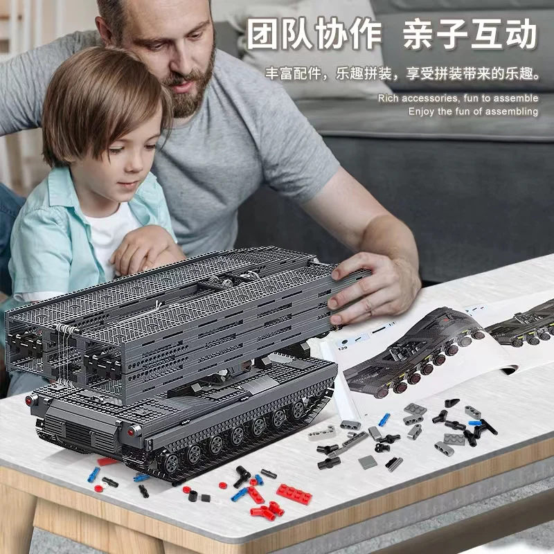 Mould King 20002 RC Bridge Tank - YWOBB