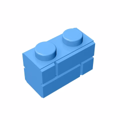 GOBRICKS GDS-631 Modified 1 x 2 with Masonry Profile - YWOBB