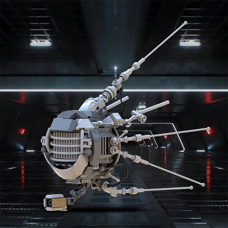 GOBRICKS MOC 22995 Fallout Eyebot - YWOBB