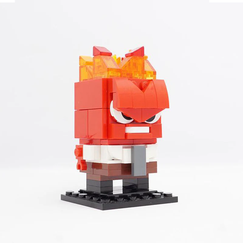 GOBRICKS MOC 136894 Anger - YWOBB