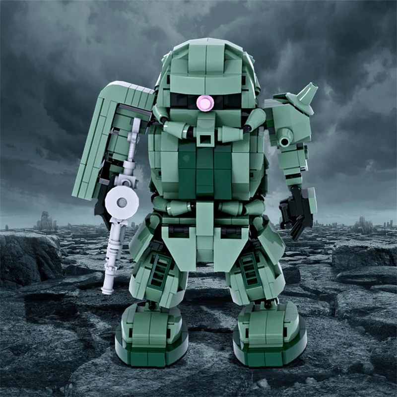GOBRICKS MOC 180922 MS 06 Zaku - YWOBB