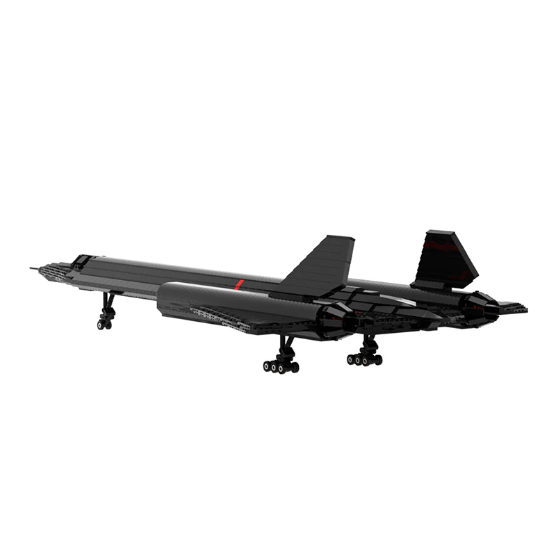 GOBRICKS MOC 20612 SR-71 Blackbird - YWOBB