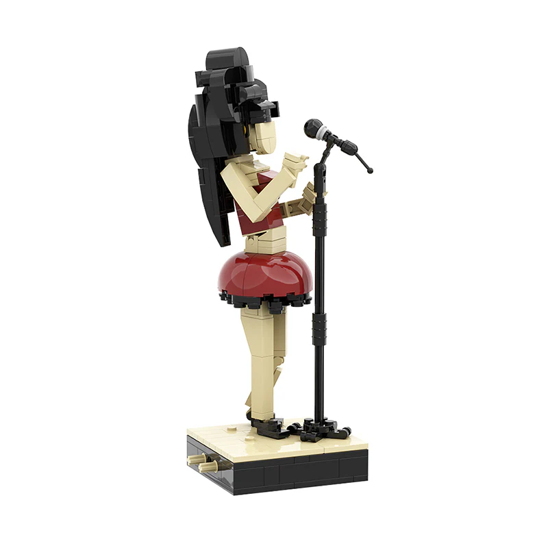 GOBRICKS MOC 125488 Amy Winehouse - YWOBB