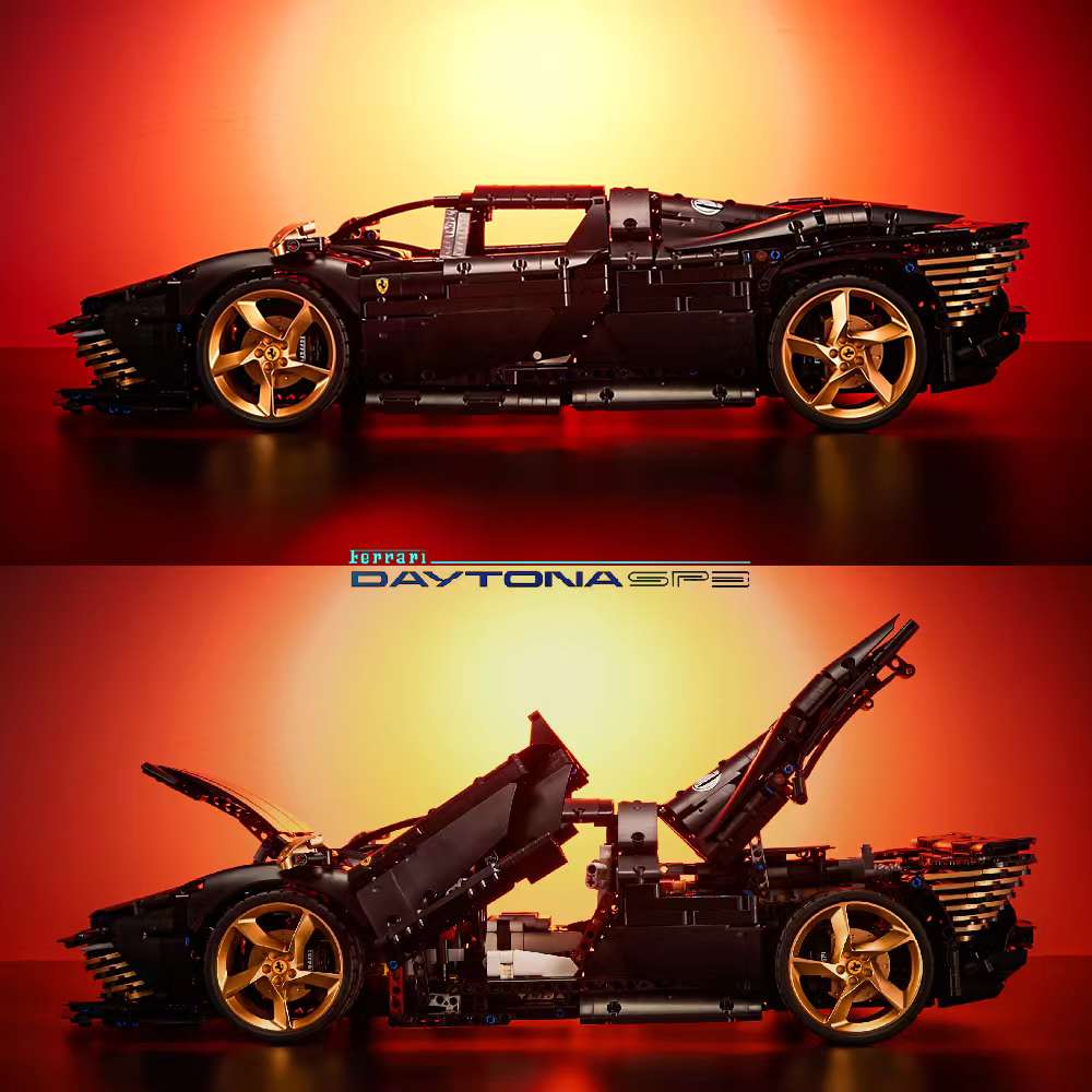 TGL 006-2 Ferrari SP3-Black Gold - YWOBB