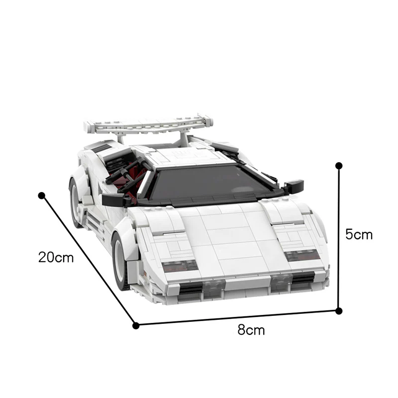 MOC 57779 Lamborghini Countach LP5000 QV - YWOBB