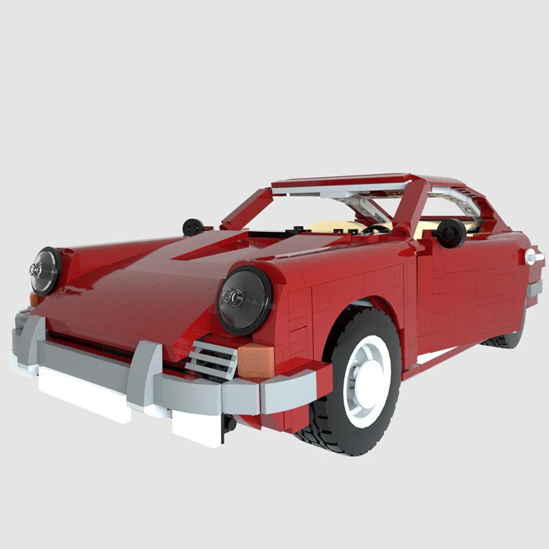 GOBRICKS MOC 26888 Early Porsche 911 - YWOBB