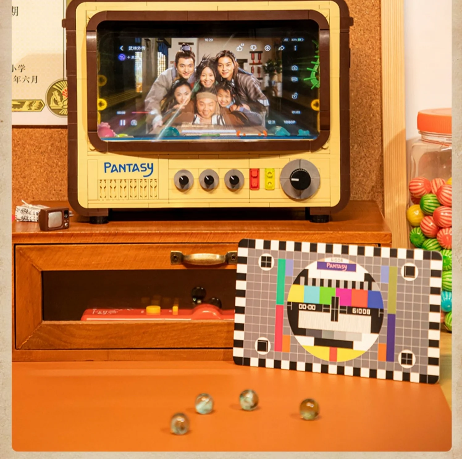 PANTASY 61008 Retro 1960s Television - YWOBB