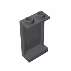 GOBRICKS GDS-781 Panel 1 x 2 x 3 with Side Supports - Hollow Studs - YWOBB