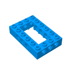 GOBRICKS GDS-973 Brick 4 x 6 Open Center - YWOBB