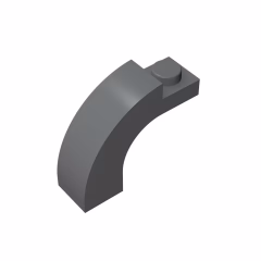 GOBRICKS GDS-719  Arch 1 x 3 x 2 Curved Top - YWOBB