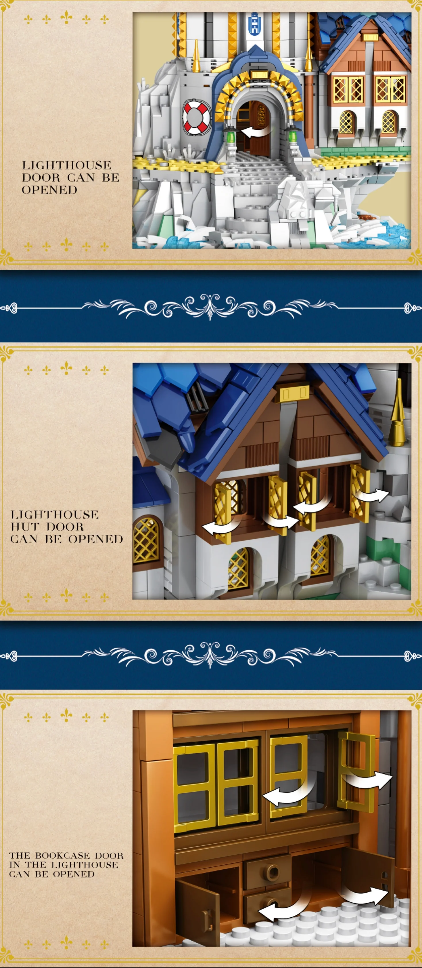 Reobrix 66028 Medieval Lighthouse - YWOBB