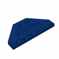GOBRICKS GDS-703  Plate 3 x 6 Cut Corners - YWOBB