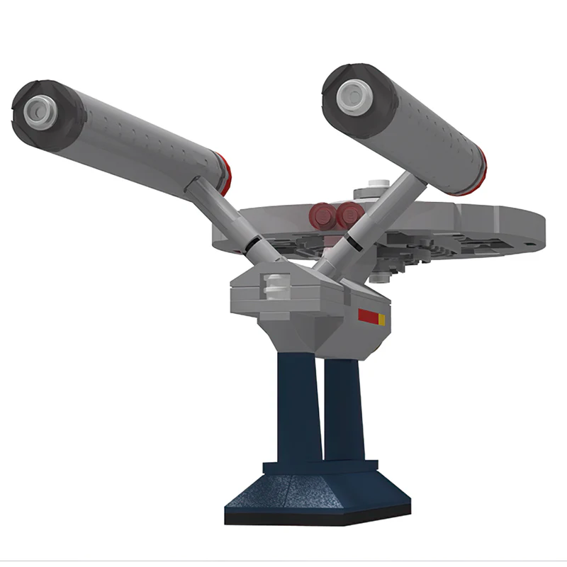 GOBRICKS MOC 6021 Constitution Class U.S.S. Enterprise NCC-1701 from Star Trek - YWOBB