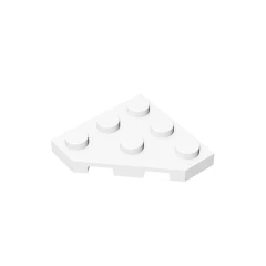 GOBRICKS GDS-556  Plate 3 x 3 Cut Corner - YWOBB