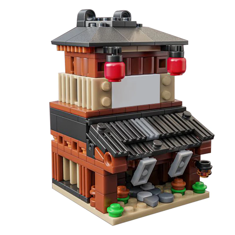GOBRICKS MOC 127145  Machiya, Kyoto - YWOBB