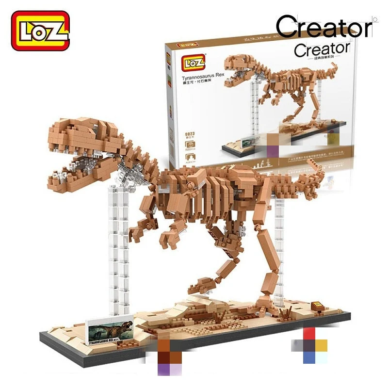 LOZ 9023 Tyrannosaurus Fossil - YWOBB