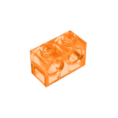 GOBRICKS GDS-624 Brick 1 x 2 with Holes - YWOBB