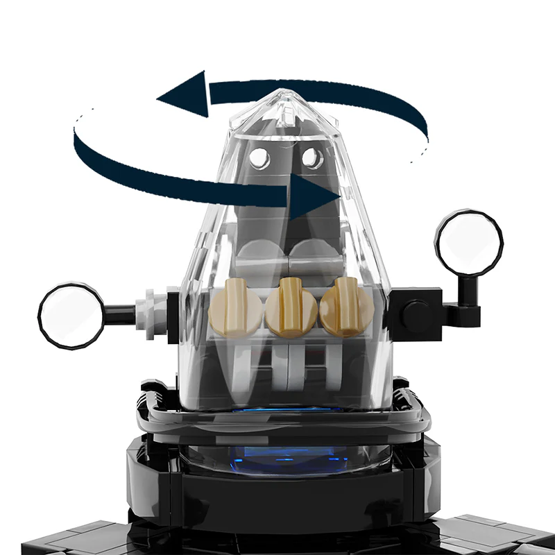 GOBRICKS MOC A0702 Forbidden Planet Robot - YWOBB