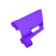 GOBRICKS GDS-1341 Panel Fairing #22 Large Short, Small Hole, Side A - YWOBB